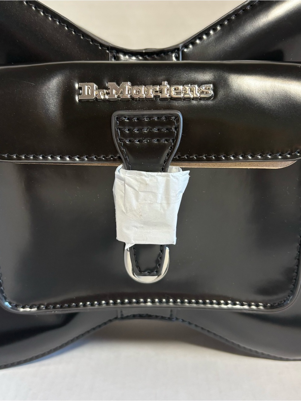 Dr. Martens NWT Vegan Bow Bag Black Goth Punk Y2K Backpack Crossbody Grunge - Picture 2 of 16